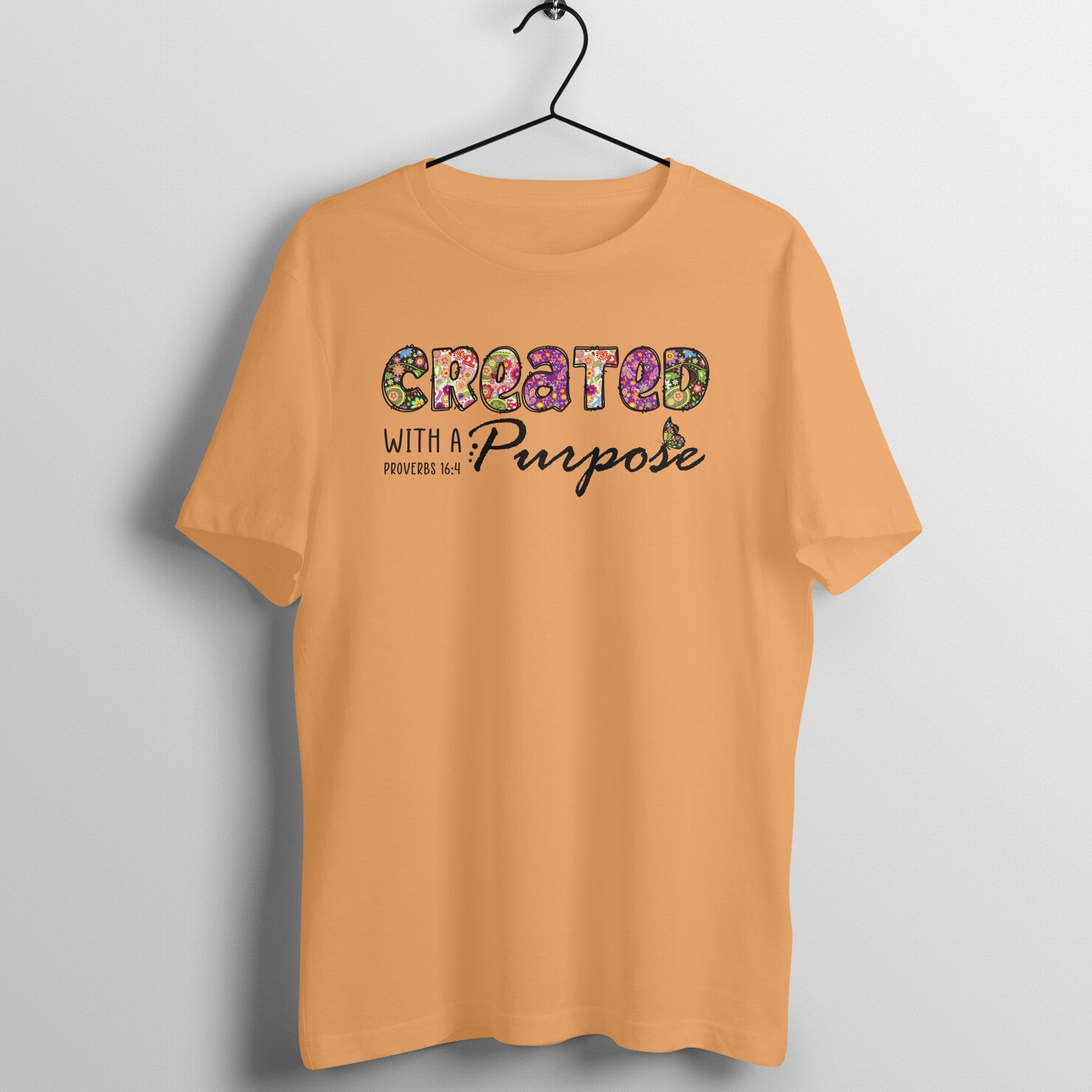 Created with a purpose, Womens t - shirt - paulie storePaulie store