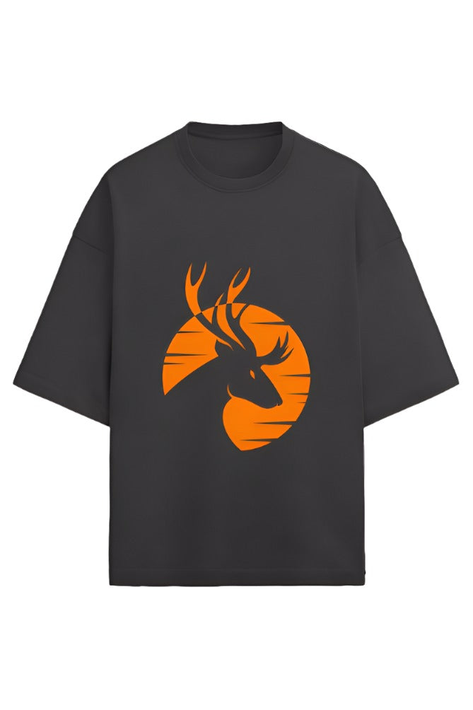 Deer, Terry oversized t - shirt - paulie storePaulie store