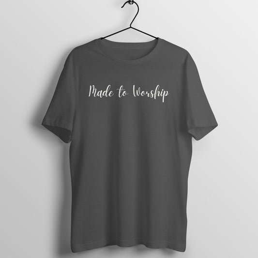 Made to worship Unisex t-shirt pattern