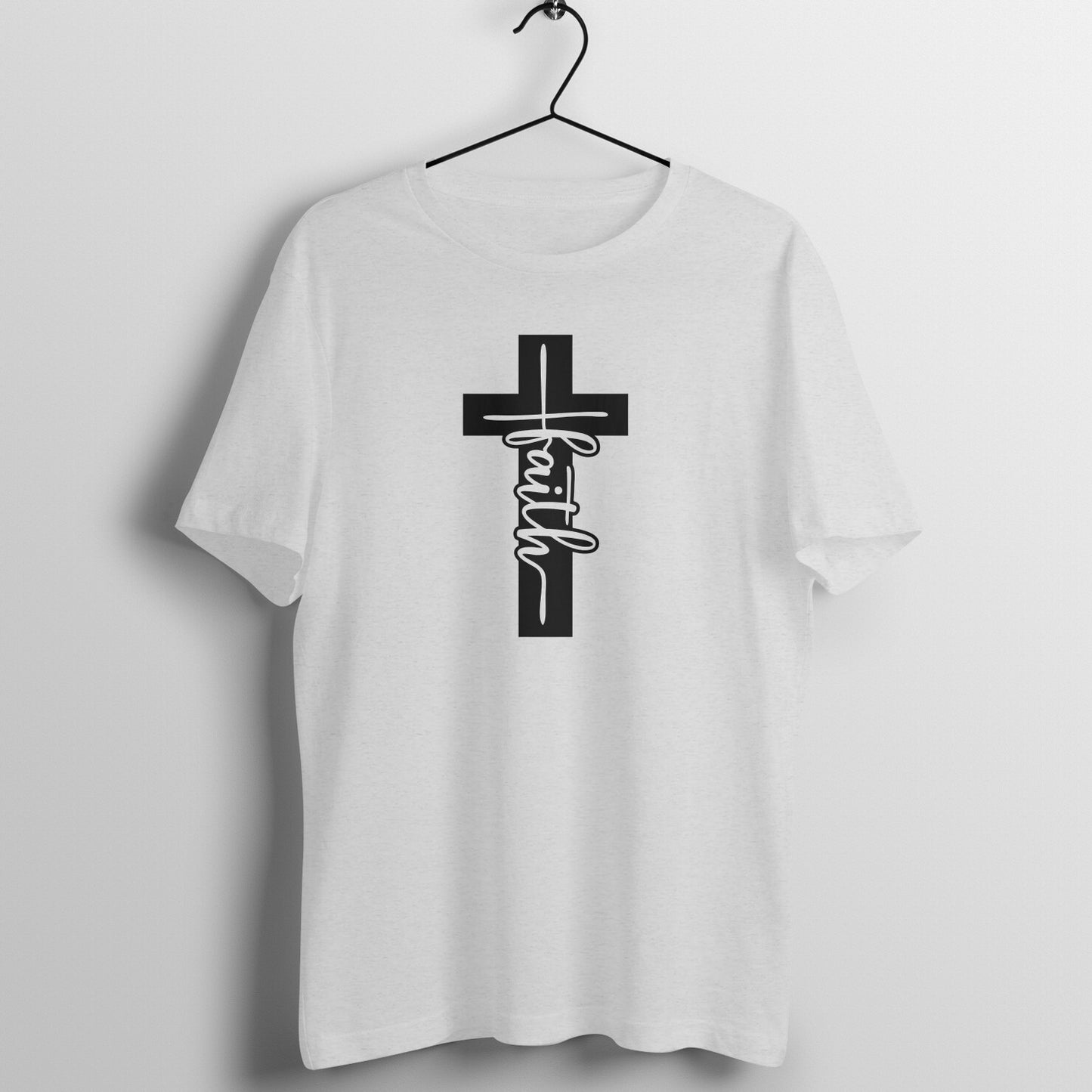 Faith with cross, Unisex t-shirt