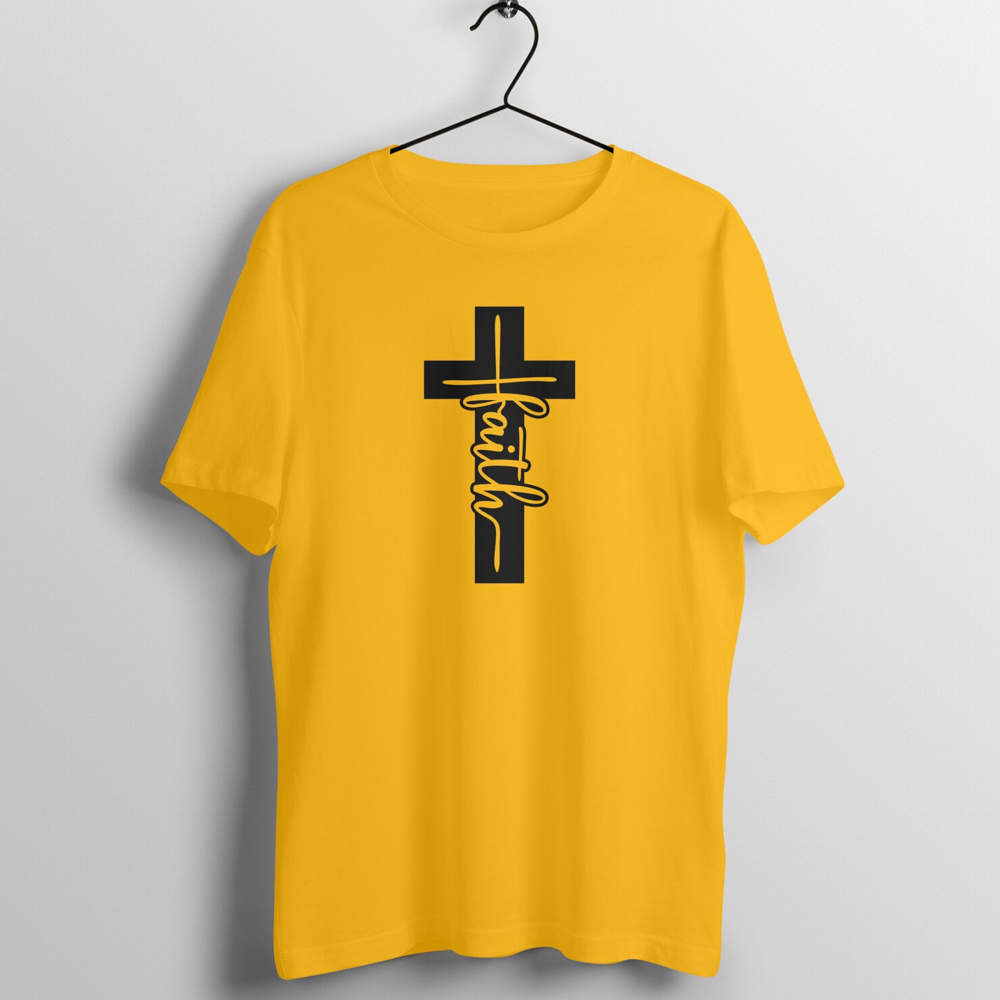 Faith with cross, Unisex t-shirt