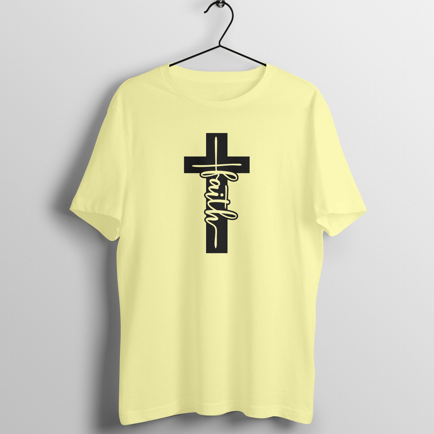 Faith with cross, Unisex t-shirt