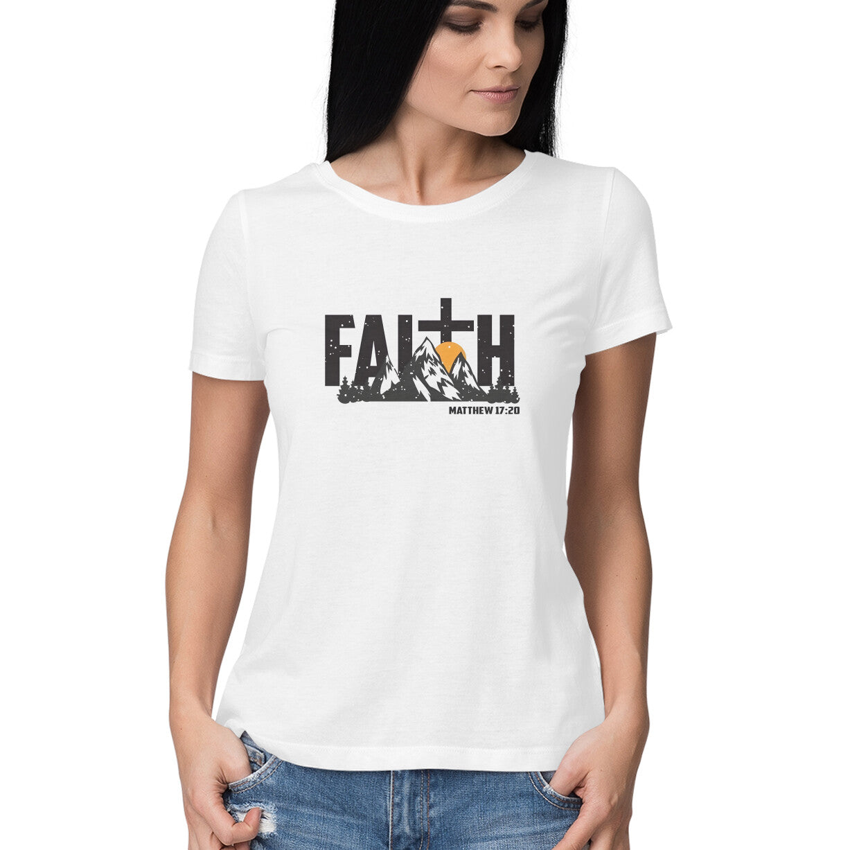 Faith, womens tshirt