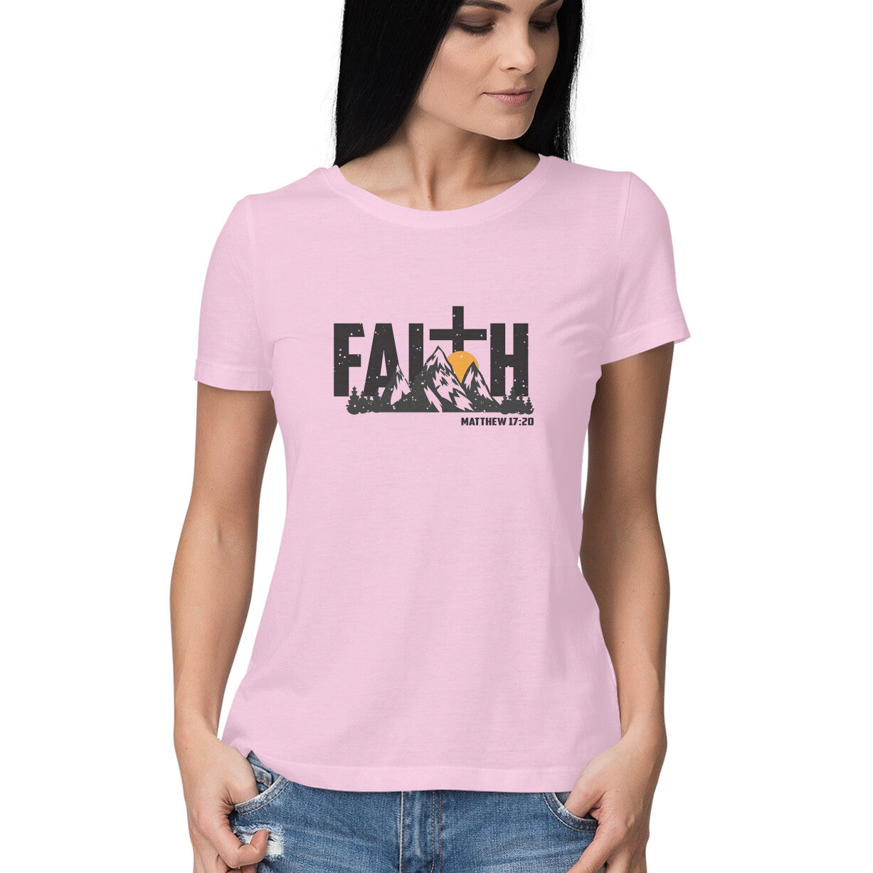 Faith, womens tshirt