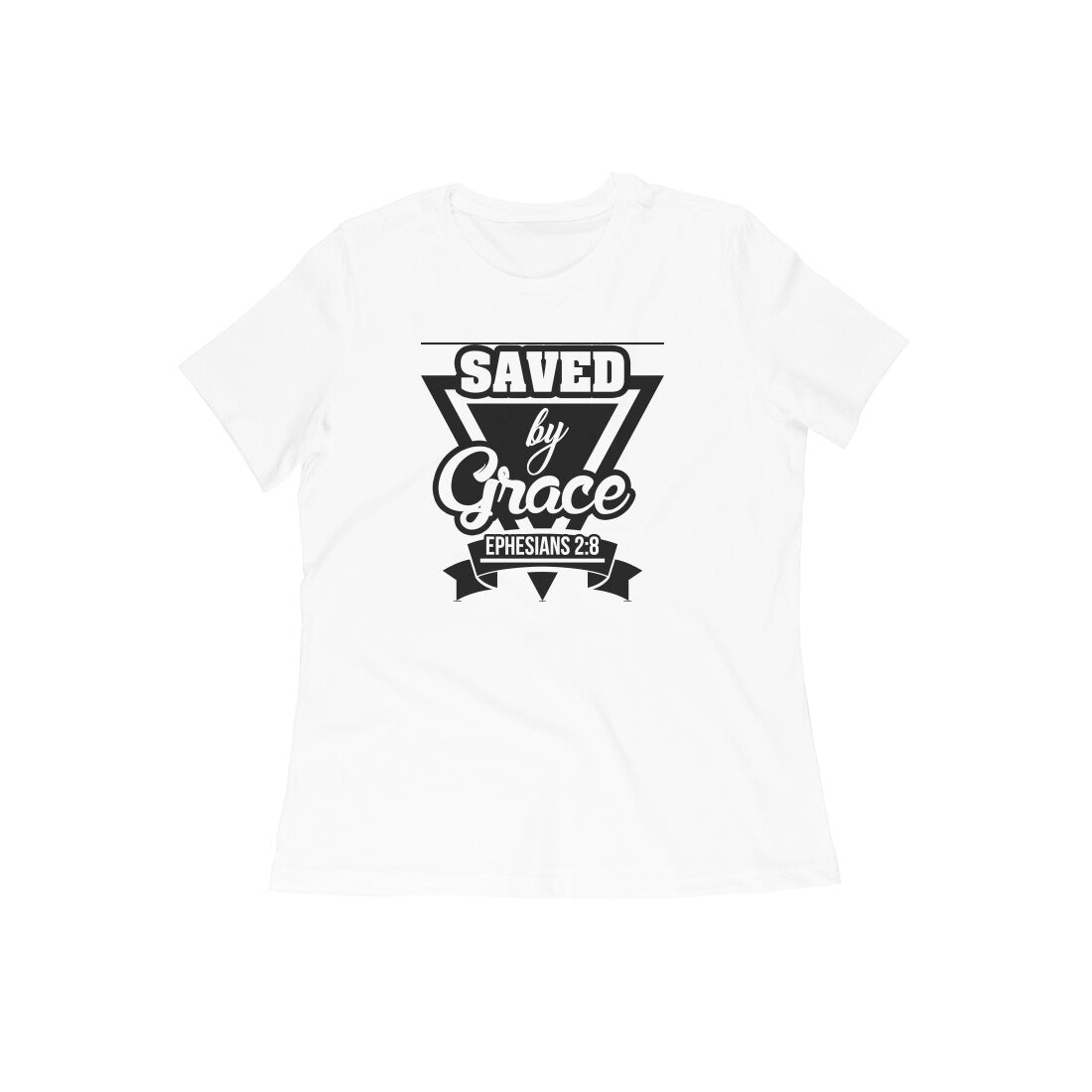 Saved by Grace, Women Tshirt