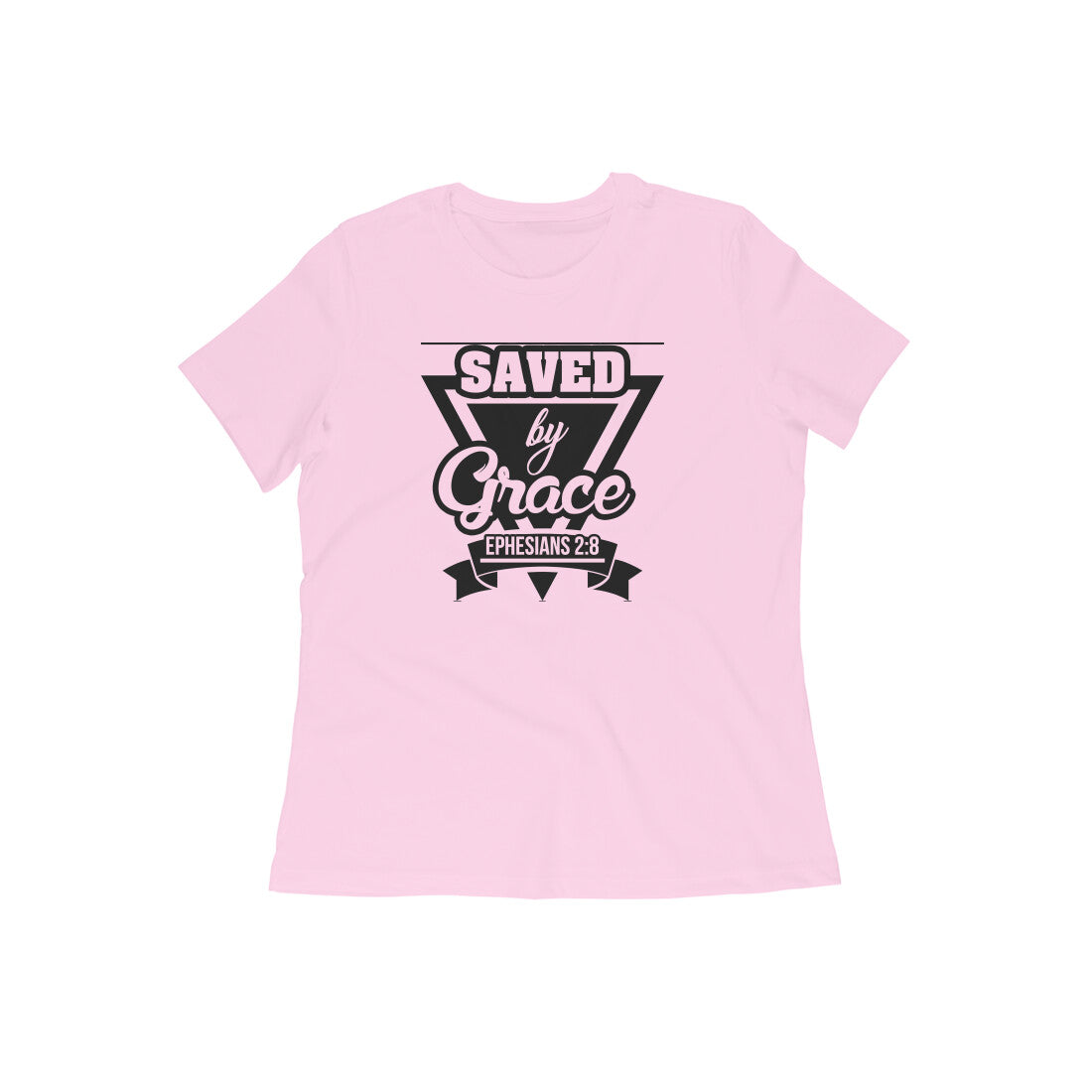 Saved by Grace, Women Tshirt