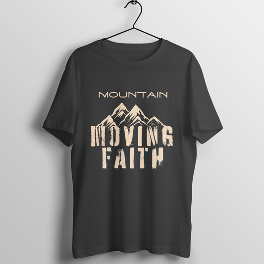 Mountain moving faith, Unisex t-shirt