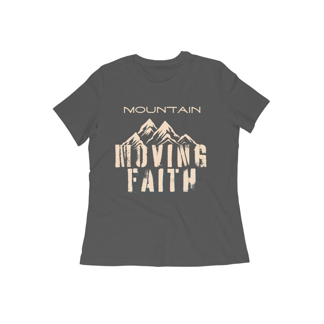 Mountain moving faith, Women T-shirt