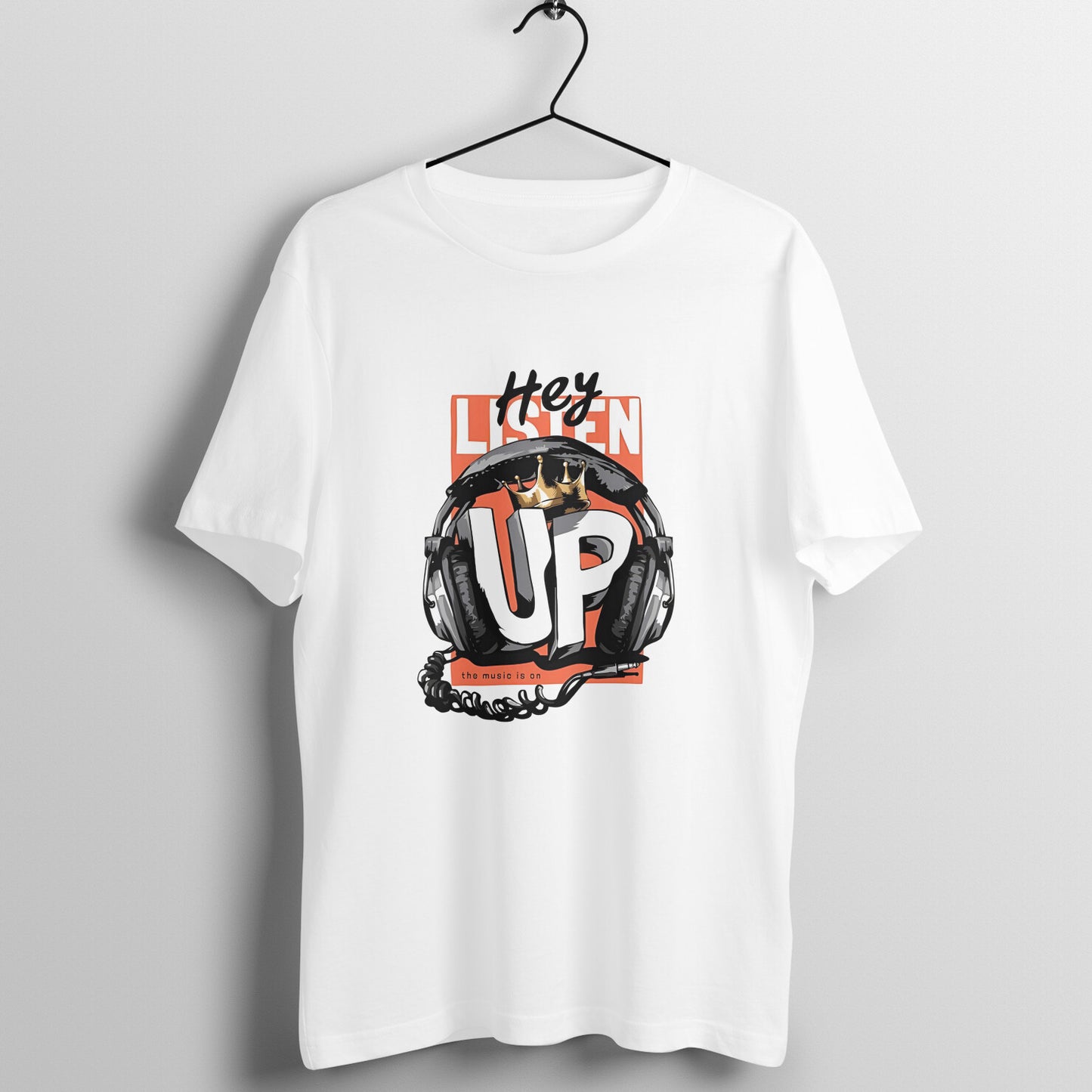 Hey listen up, Unisex t-shirt