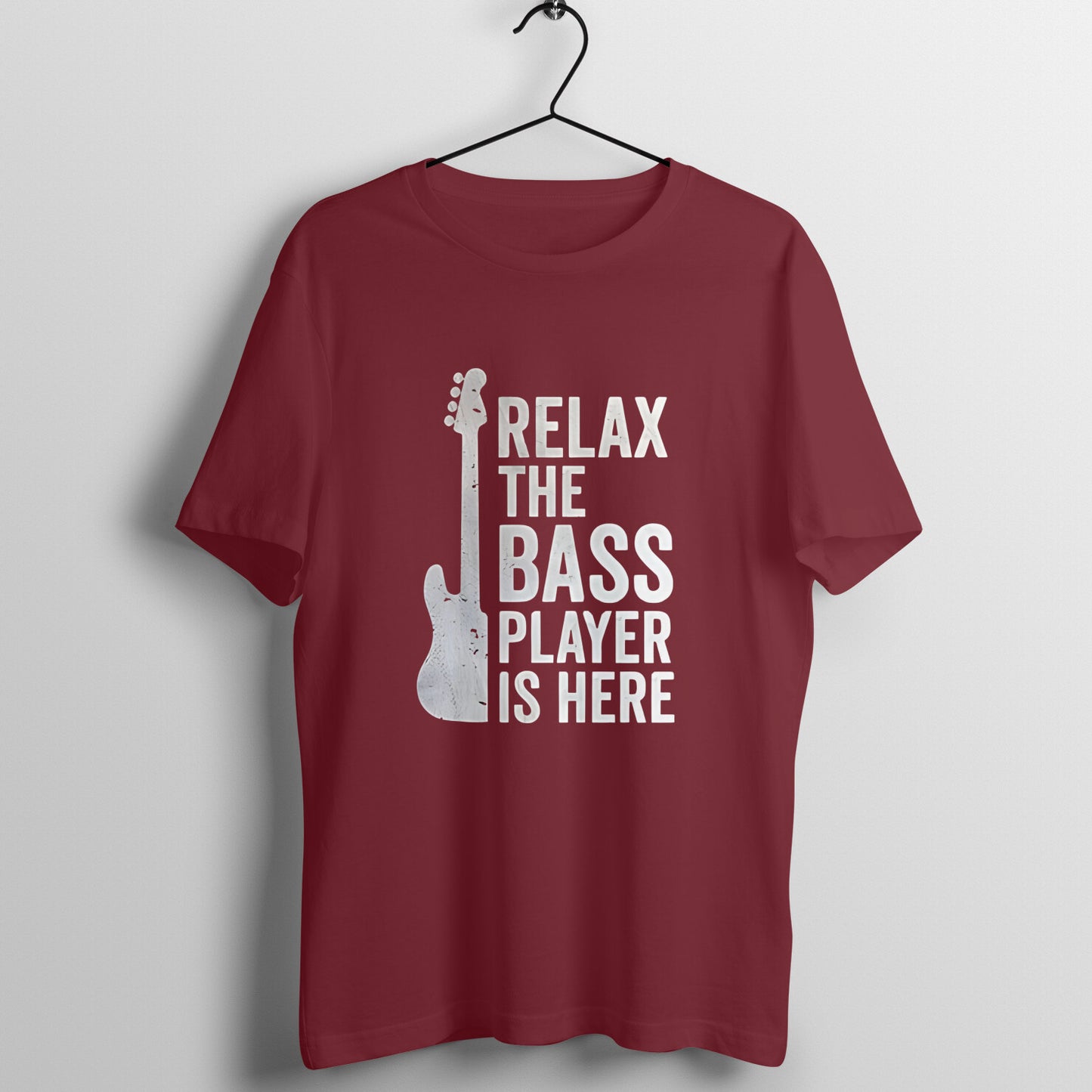 Relax the bass player is here, Unisex T-shirt