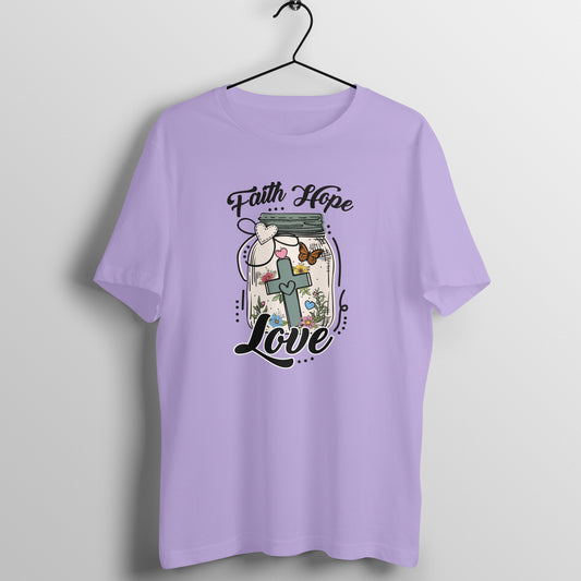 Faith hope love, Women's t-shirt