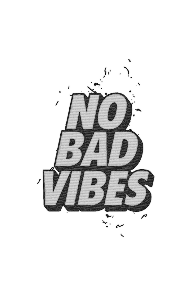 No bad vibes, Baseball cap